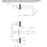 3-hole wall-mounted washbasin tap Jojutla