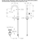 1-hole countertop washbasin tap Jojutla