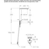 Single-lever countertop washbasin tap Jojutla