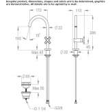 1-hole countertop washbasin tap Jojutla