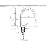 Single-lever washbasin faucet with aerator Hejnice