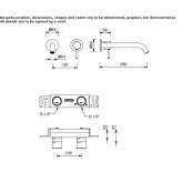 Wall-mounted washbasin tap Hartland