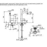 Single-hole washbasin tap Teapa