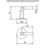 3-hole countertop washbasin tap Palleja