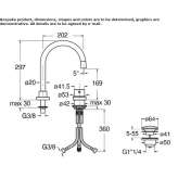 Single-lever washbasin tap Marki