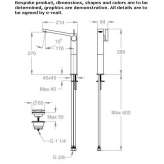 Single-lever countertop washbasin tap Nyrsko