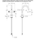 1-hole countertop washbasin tap without cork Ziduri