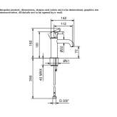 Single-lever washbasin tap Diosd