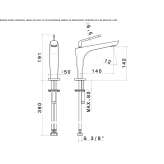 Washbasin tap Chichica