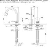 2-hole countertop washbasin tap Zoppola