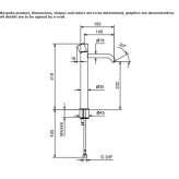 Single-lever washbasin faucet with flow limiter Nejdek