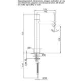 1-hole countertop washbasin tap Hartland