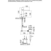 Elektroniczna bateria umywalkowa Debica