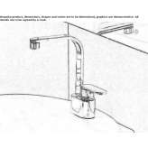 Bateria umywalkowa nablatowa 1-otworowa Oronz