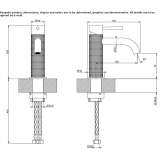 Countertop washbasin tap made of stainless steel Lubian