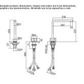 Countertop washbasin tap Mislata