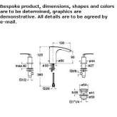 3-hole washbasin tap Mocoa