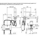 Elektroniczna bateria umywalkowa nablatowa Sarafovo