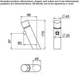 Single-lever, 1-hole washbasin faucet Winthrop