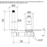 2-hole single-lever basin tap in stainless steel Wendtorf