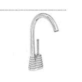 Single-lever washbasin tap Bayburt