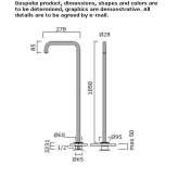 2-hole countertop washbasin tap Topile