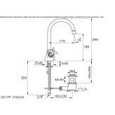 1-hole washbasin tap Elsdorf