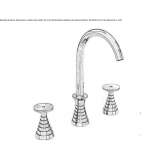 3-hole washbasin tap Bayburt