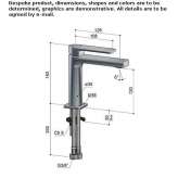 1-hole countertop washbasin tap Tomra