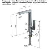 1-hole countertop washbasin tap Tomra