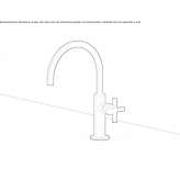 Countertop washbasin tap Bilice