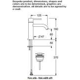 Single-lever countertop washbasin tap Irolo