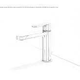 Countertop washbasin tap Chertsey