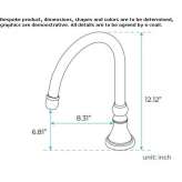 Brass infrared washbasin faucet Lugoj