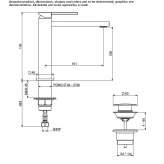 1-hole countertop washbasin tap Zipari