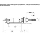 Self-closing washbasin tap Soacha