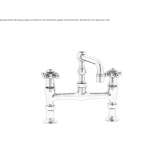 2-hole countertop washbasin tap Shilla