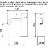 1-hole countertop washbasin tap Sidmouth