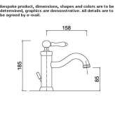 Countertop washbasin tap, single-lever, 1-hole Livny