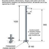 Floor-standing single-lever washbasin tap Pisco