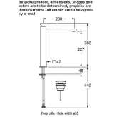 1-hole countertop washbasin tap Kumlinge