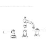 3-hole countertop washbasin tap Tepehan