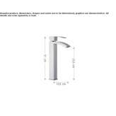 Washbasin tap without waste Zicuicho