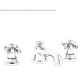 3-hole countertop washbasin tap Shilla