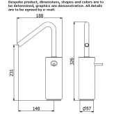 Single-lever countertop washbasin tap Buyukkoy