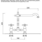 Countertop faucet with adjustable spout Oronsko