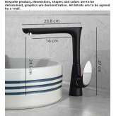 Single-lever countertop washbasin tap Chaingy