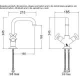 Countertop washbasin tap Montrem