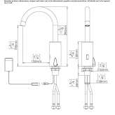 Infrared electronic faucet for public toilet Schofweg