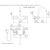 Infrared electronic wall faucet for public toilets Legowo